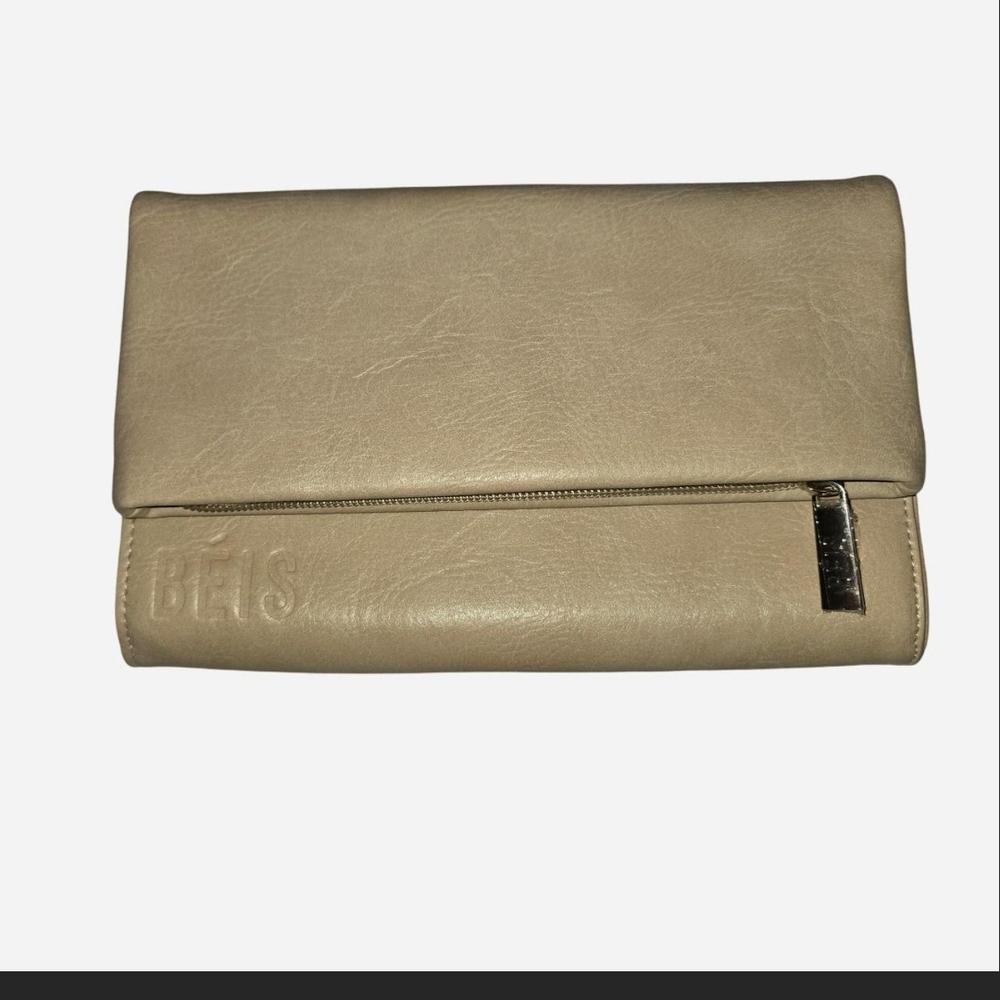 Beis Tan Clutch Bag